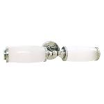 Valsan30951Astoria Bathroom Double Wall Light With Glass Tube Shades (Old Item # 30906Cr)